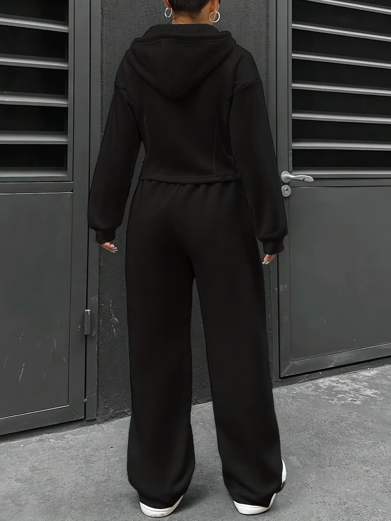 Hoodie and Sweatpants Set | Lightweight | Comfortable Everyday Wear | Polyester