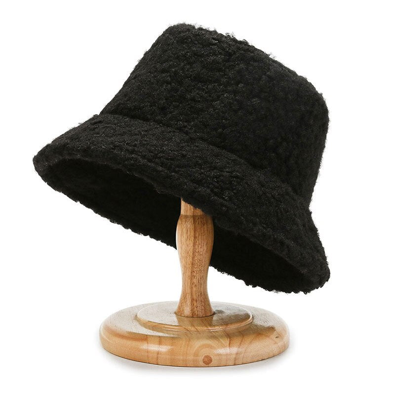 Women’s Bucket Hat | Soft Lambswool Warmth | Breathable & Wind Protection | Outdoor Use