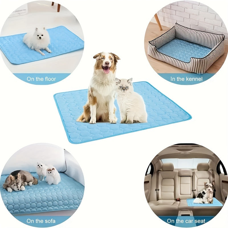 Pet Cooling Mat for Summer, Designed for Cats And Dogs, Ideal for Large Breeds During Hot Weather