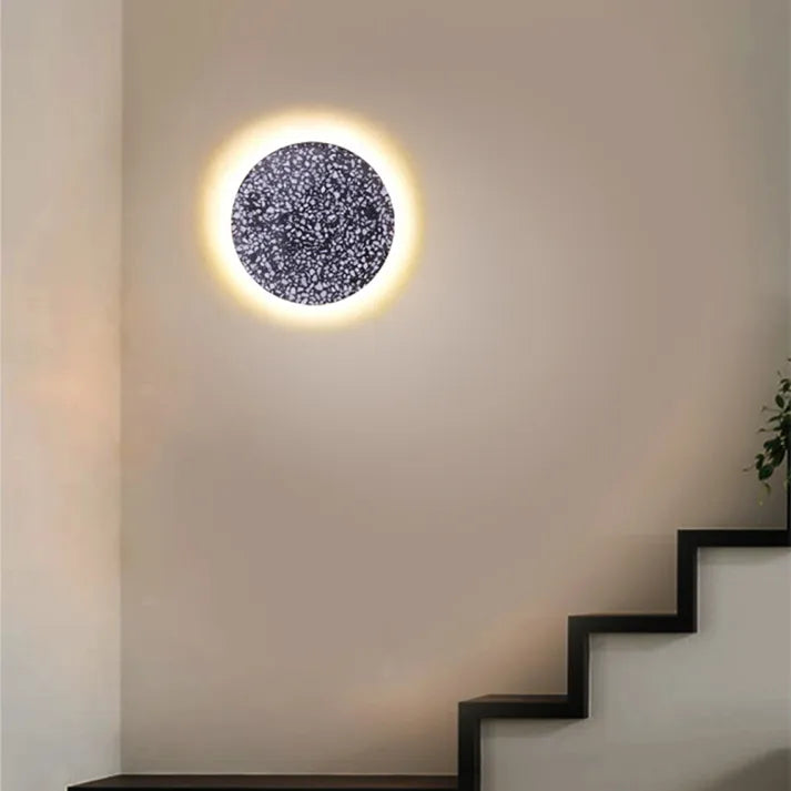 Elegant Terrazzo Wall Fixture for Hallways and Entryways
