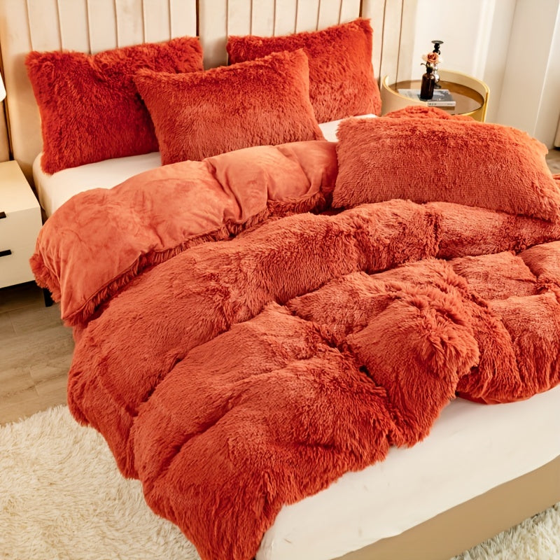 Quilt Cover Set | Wrinkle-Resistant | Soft Cozy Warmth | Polyester