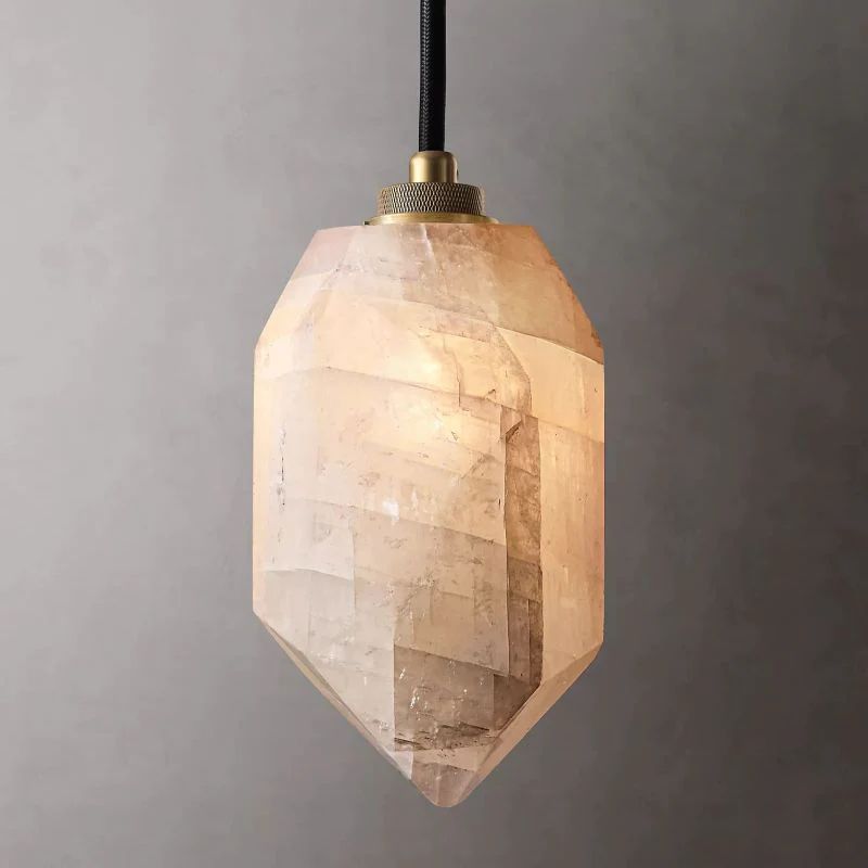 Avenlea Pendant — Alabaster Pendant Light with Warm White Glow