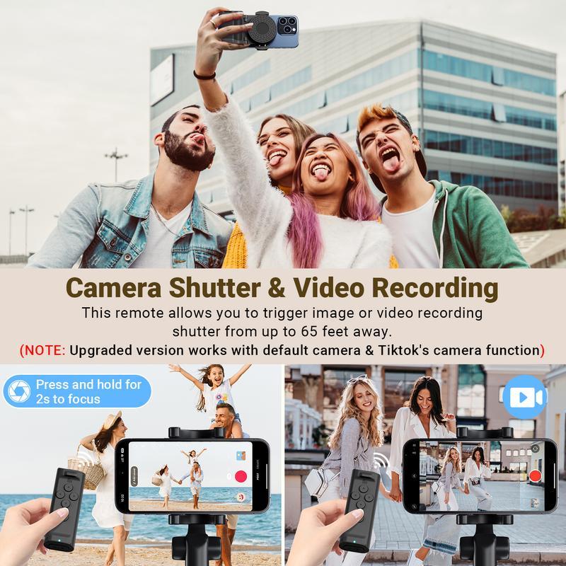 Bluetooth Remote Shutter Smartphone Grip – Steady Photo Capture