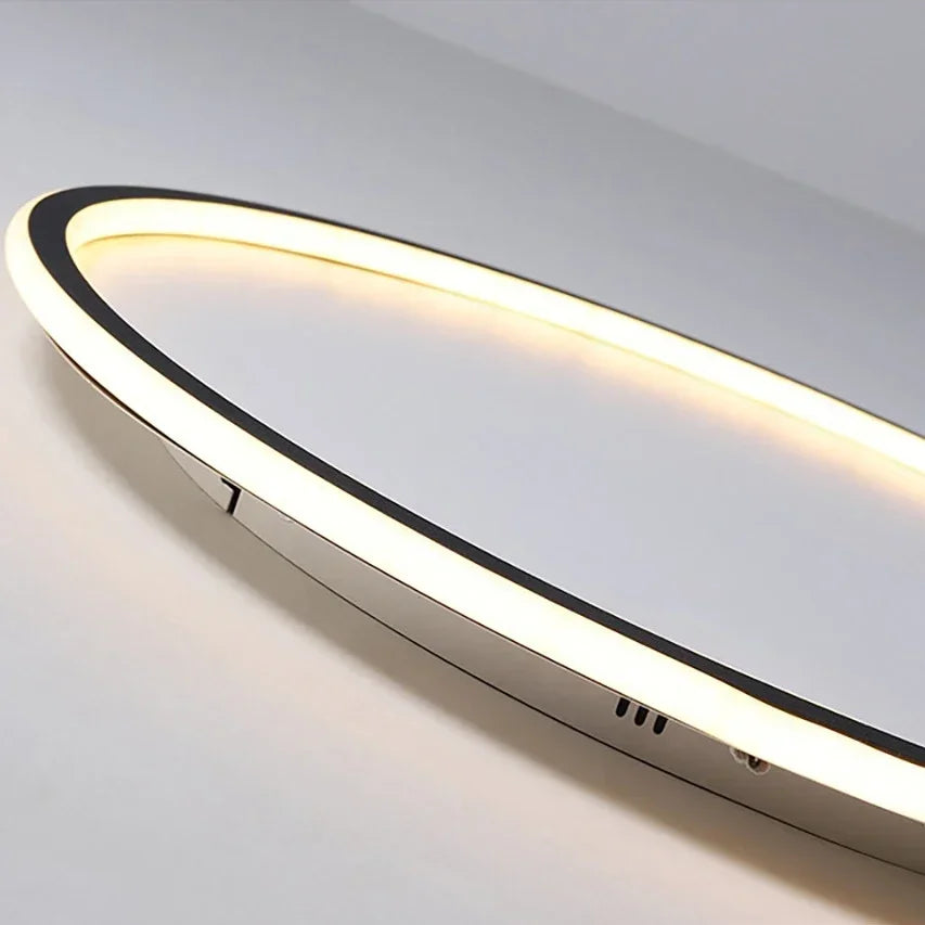 LED Ceiling Light | Scandinavian Round Design | Aluminum & Iron | 30 cm Diameter