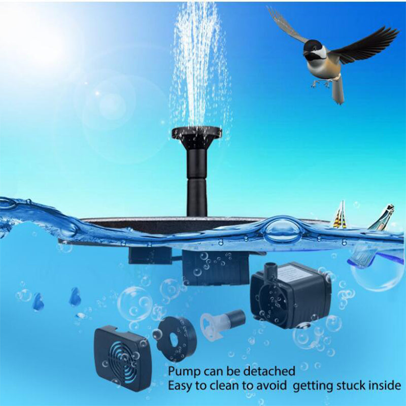 Floating Water Decoration with Solar Fountain Pump