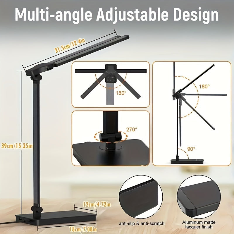 Versatile LED Work Lamp – Touch-Activated Adjustable Light