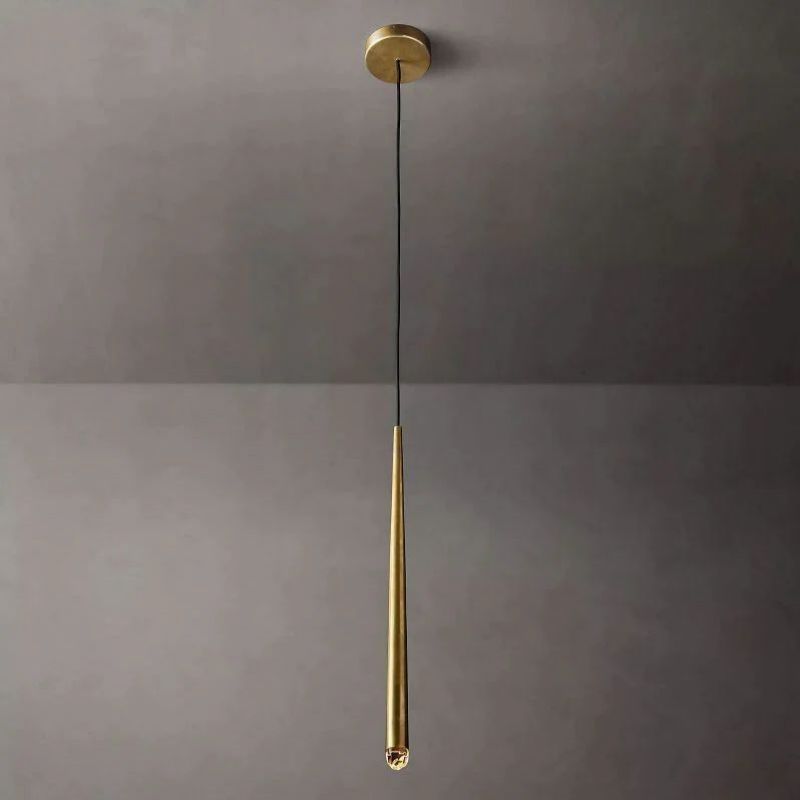 Norla Pendant Light — Solid Brass Adjustable Warm LED Fixture