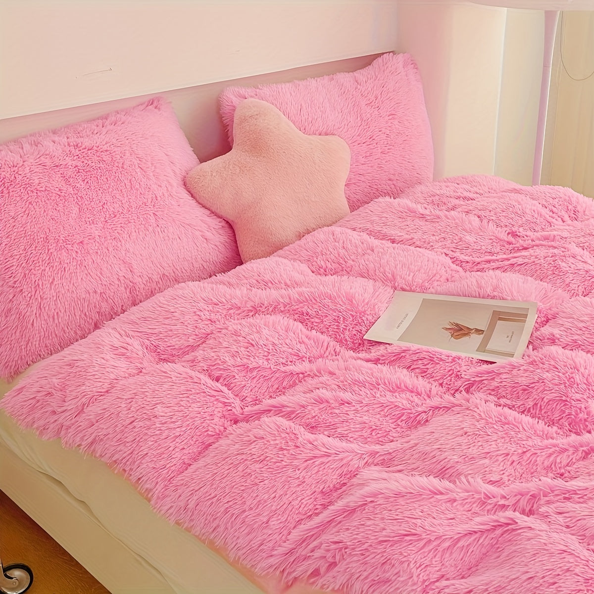 Quilt Cover Set | Plush Fabric | Ultra-Soft Cozy Comfort | Polyester