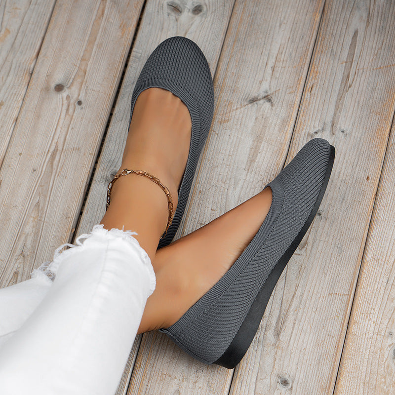 Women's Slip-On Orthopedic Shoes | Breathable Knit & Arch Support | Slip-Resistant Sole | Comfortable All-Day Wear