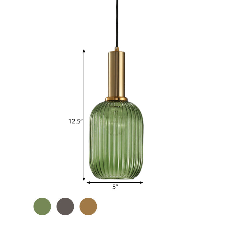 Taavita Modern 1 Light Gray/Green/Amber Gray - Glass Ceiling Light for the Kitchen with E26/E27 Socket, 110V-120V 220V-240V, Light Type LED/Bulb/Fluorescent