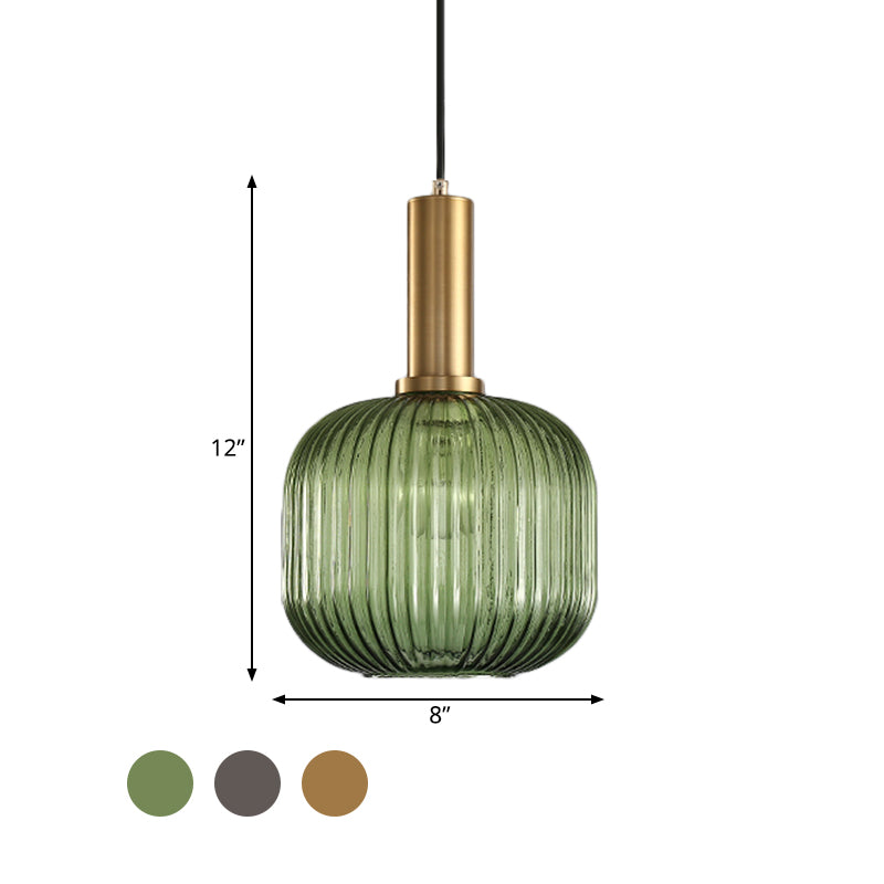 Taavita Modern 1 Light Gray/Green/Amber Gray - Glass Ceiling Light for the Kitchen with E26/E27 Socket, 110V-120V 220V-240V, Light Type LED/Bulb/Fluorescent