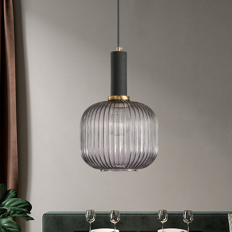 Taavita Modern 1 Light Gray/Green/Amber Gray - Glass Ceiling Light for the Kitchen with E26/E27 Socket, 110V-120V 220V-240V, Light Type LED/Bulb/Fluorescent
