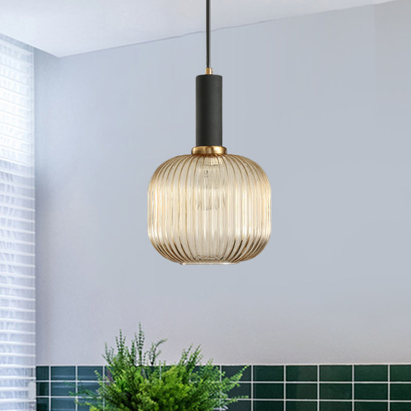 Taavita Modern 1 Light Gray/Green/Amber Gray - Glass Ceiling Light for the Kitchen with E26/E27 Socket, 110V-120V 220V-240V, Light Type LED/Bulb/Fluorescent