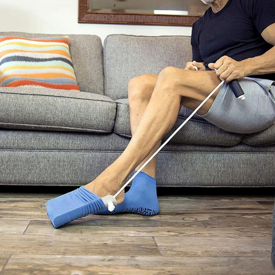 Effortless Sock Helper for Seniors and Those with Mobility Issues