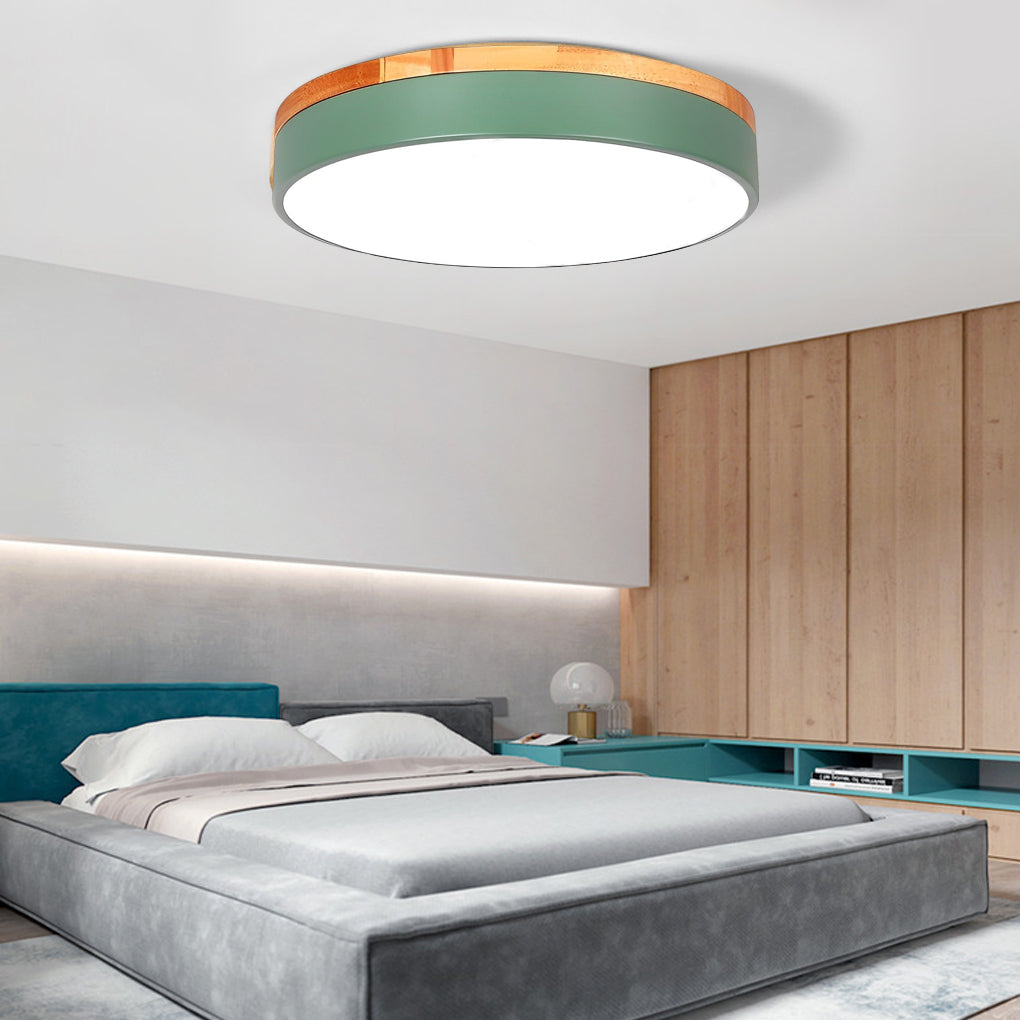 12" Modern Circular Taavita Flush Mount Ceiling Light Lamp Lighting