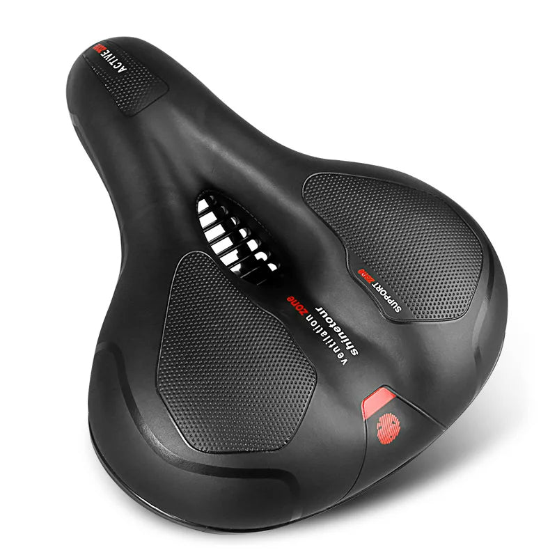 ComfortMax Wide Mountain Bike Seat for Ultimate Support