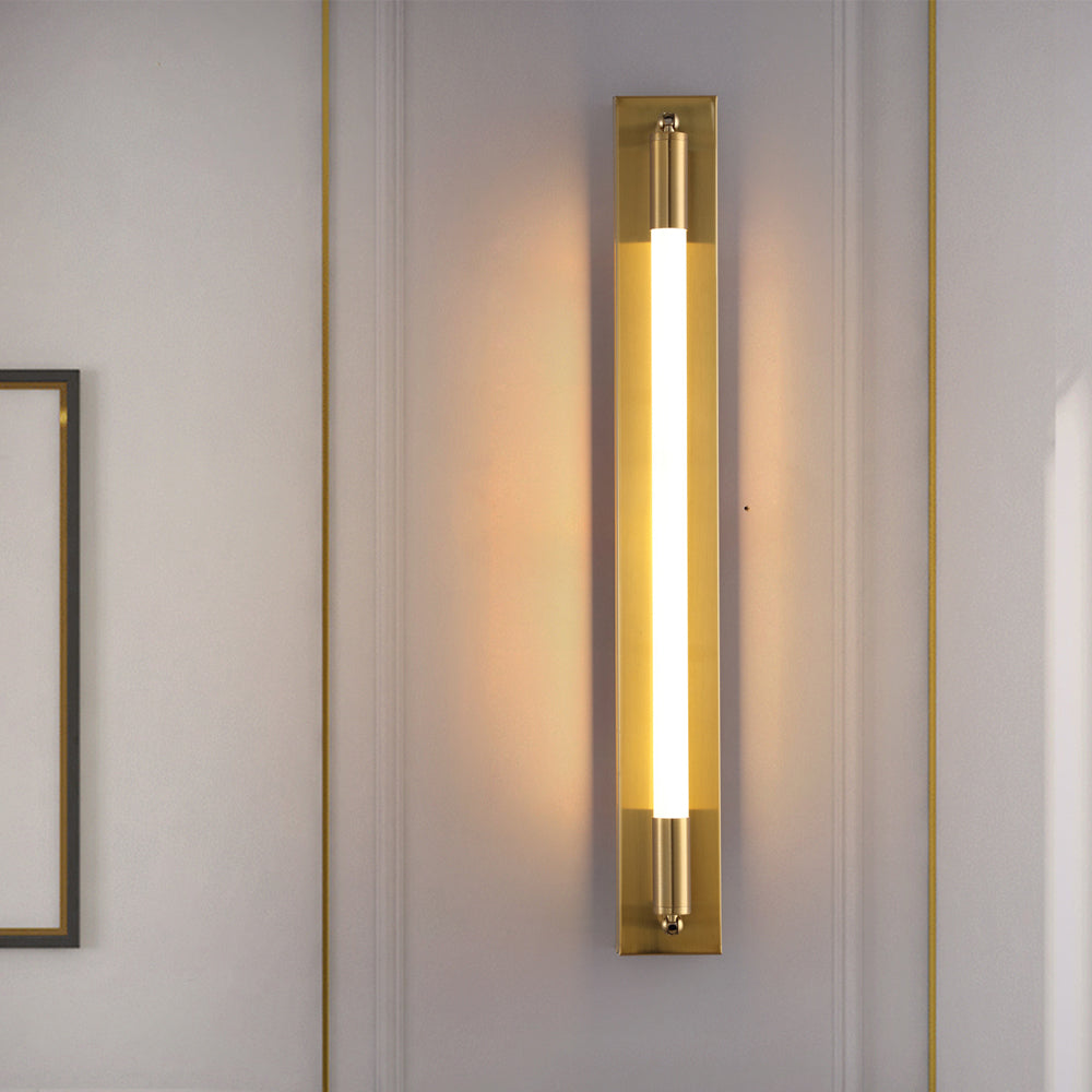19.68'' LED Wall Lamp Acrylic Tube 1-Light Indoor - Taavita Base