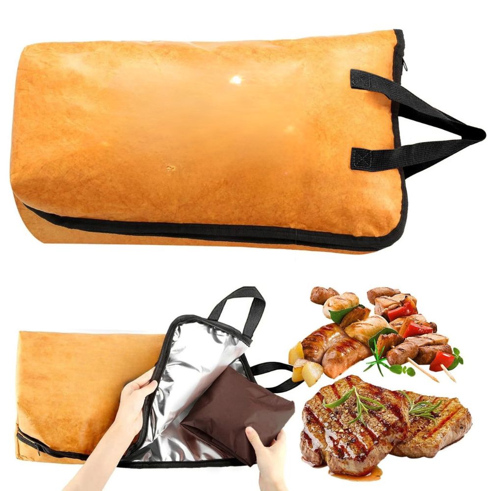 BBQ Meat Resting Bag with Handle – Insulated Blanket