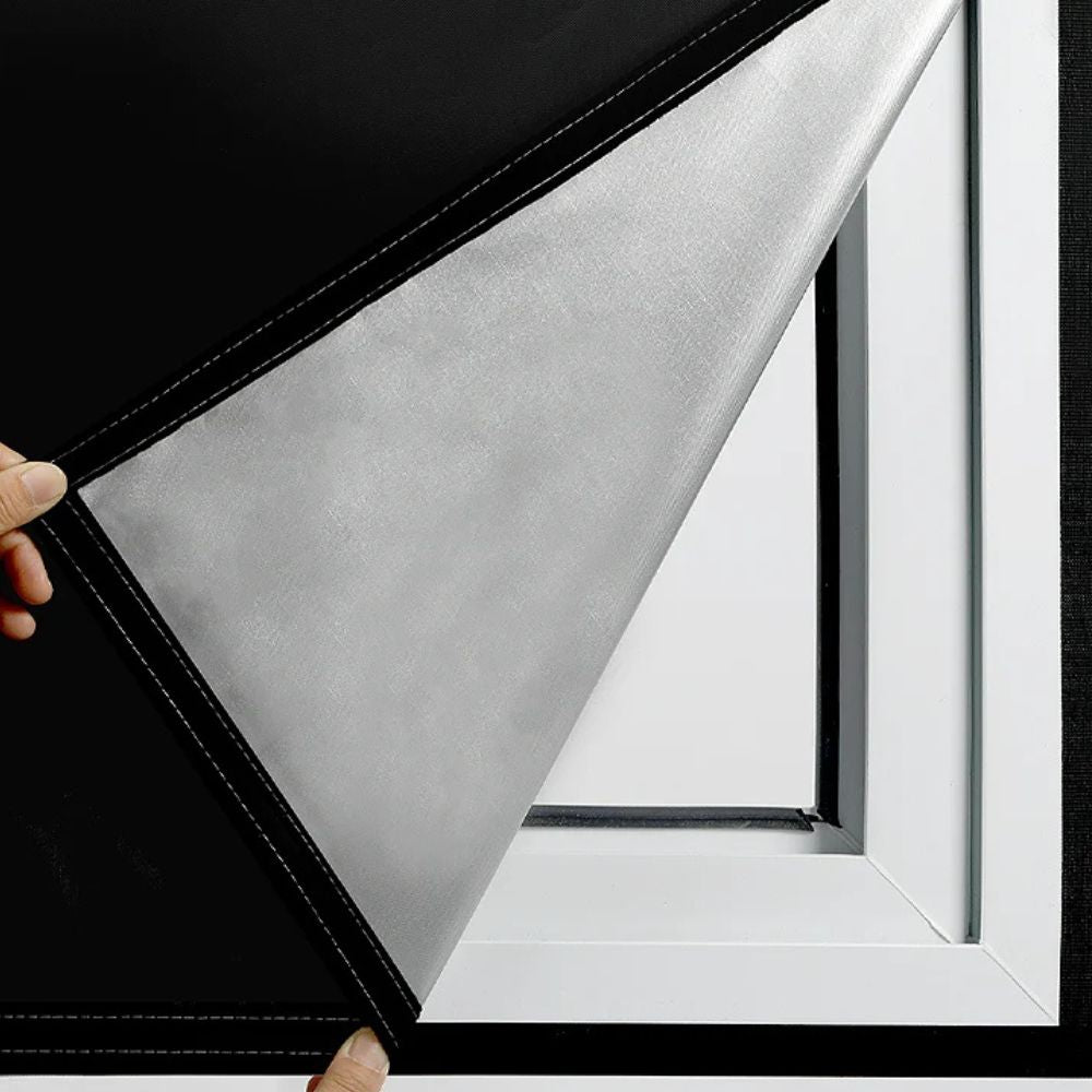 Blackout Window Shade - Adhesive Sun Blocker for Light Control