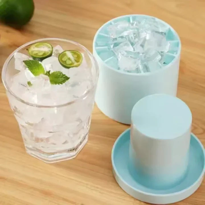 Flexible Ice Cube Mold – Makes Multiple Ice Cubes Simultaneously