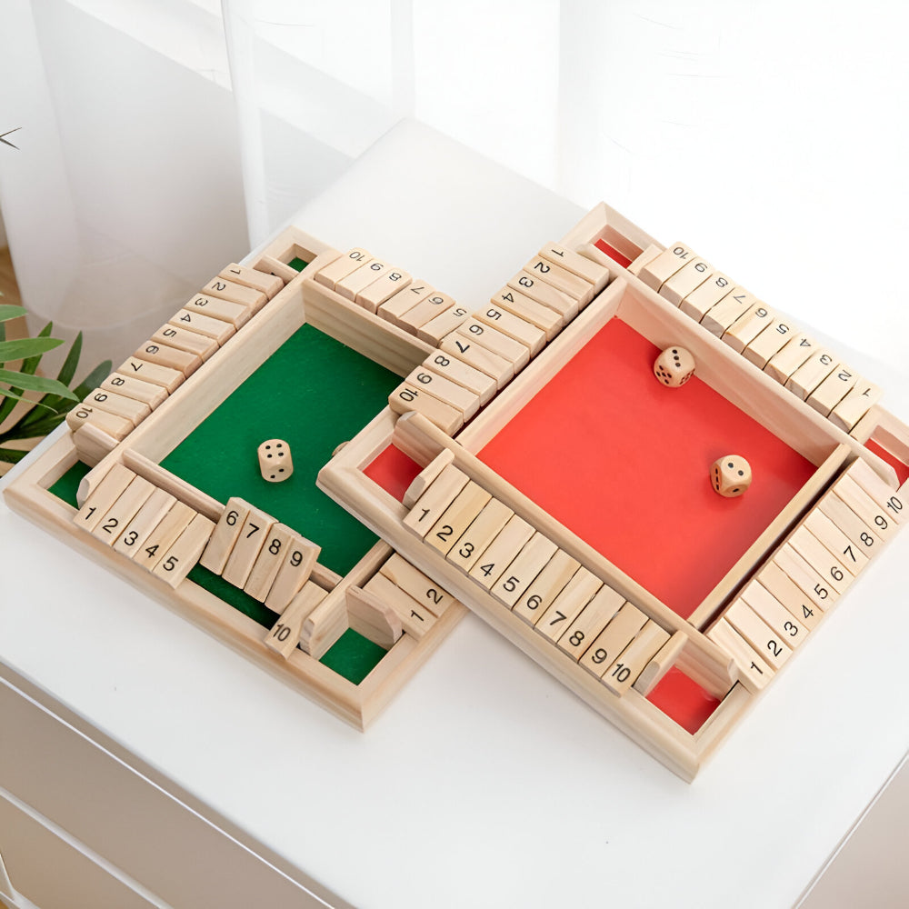 Family-Friendly Wooden Math Game for Fun Learning