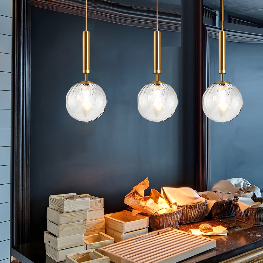 3-Arm LED Pendant Light for Kitchen Island – Stylish Hanging Lamp in Black-Gold, Dimmable and Height Adjustable for Dining Room & Kitchen