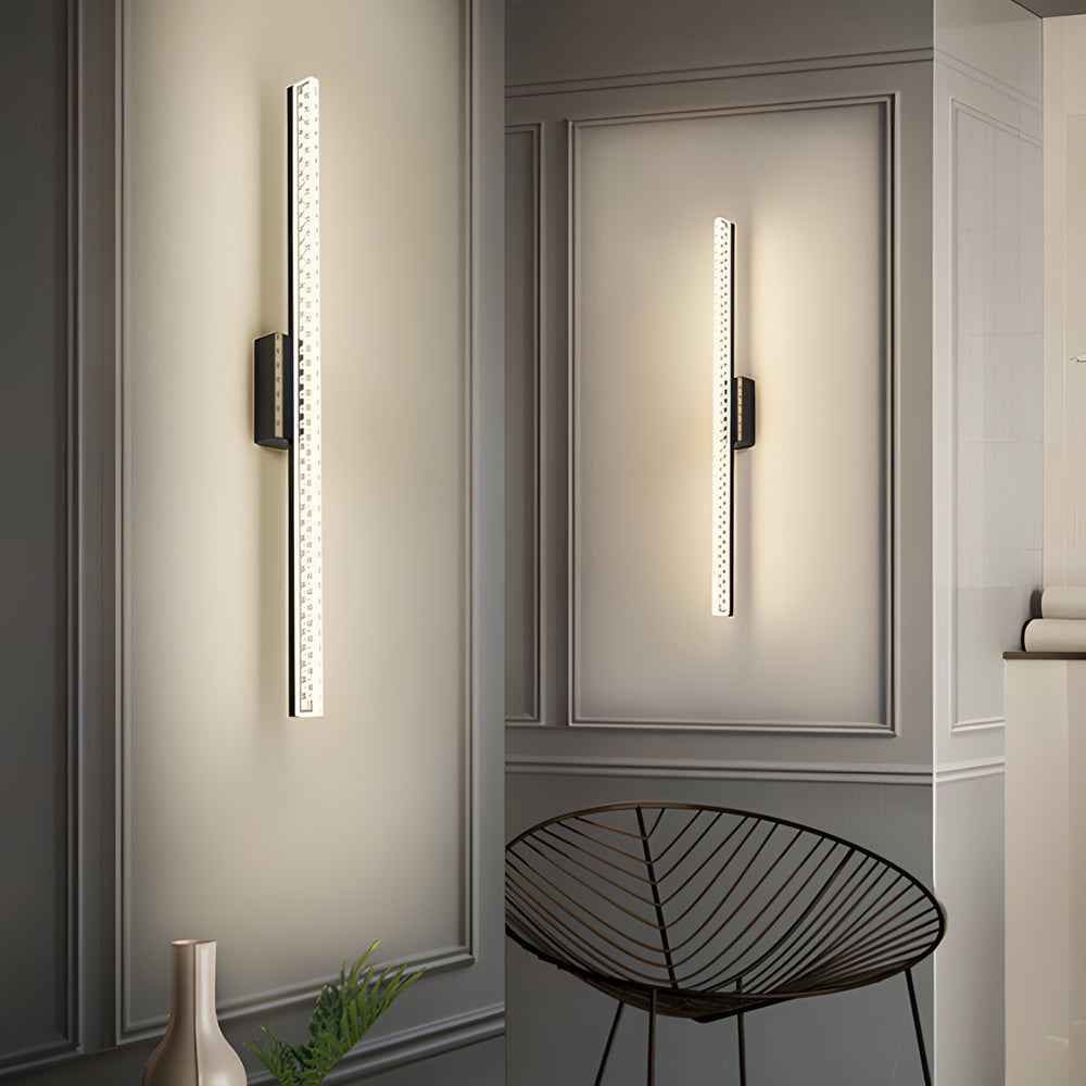 15.7''/23.6'' L Strip 3 Step Dimming LED Vanity Lights with Acrylic Shade