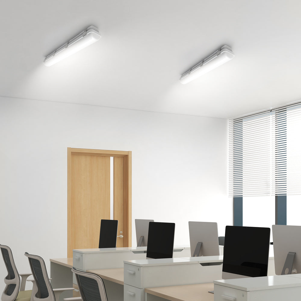 23.6-inch White Linear Vapor Tight LED Light