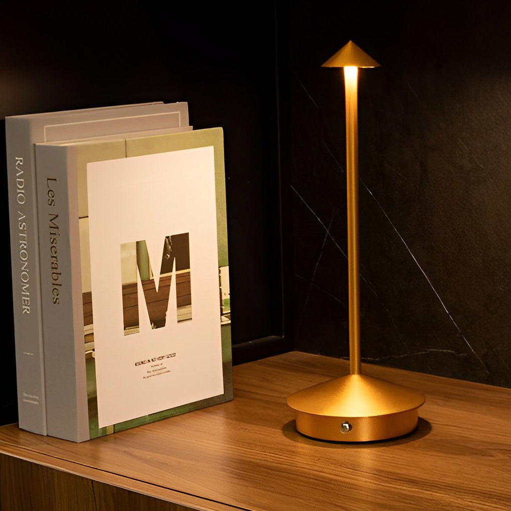 11.41 Inch Cordless Cute Small Mushroom Top Taavita Table Lamp