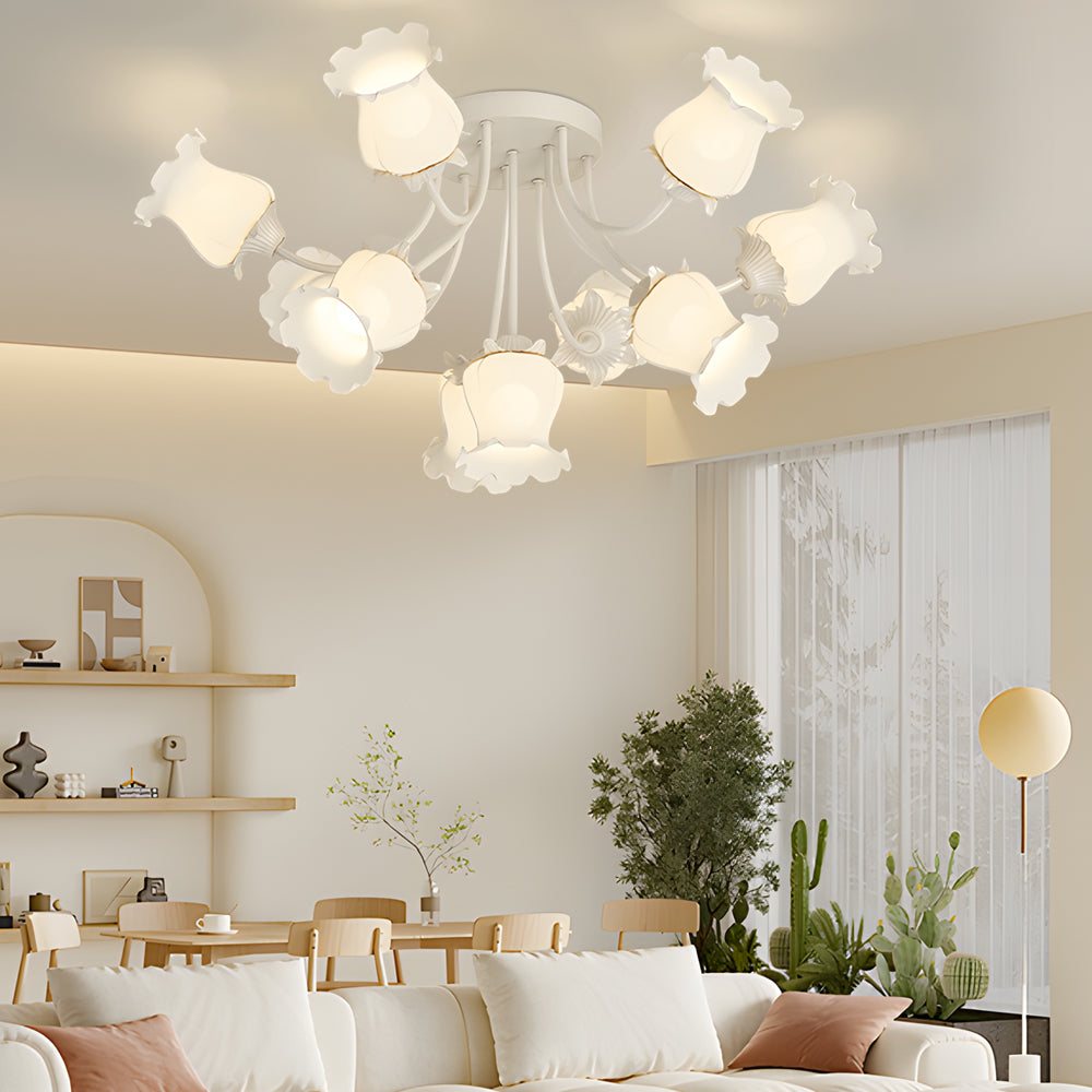 10 Taavita Creative Modern Ceiling Light Fixture with 3 Step Dimming