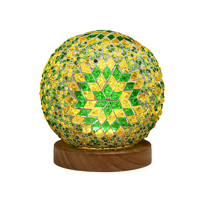 ChromaGlow Mosaic LED Table Lamp for Inviting Ambiance