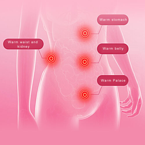 Heating Massage Belt for Relief from Menstrual Cramps