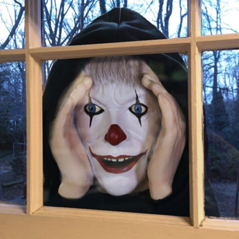 Outdoor Halloween Window Peeping Decoration with Suction Cups