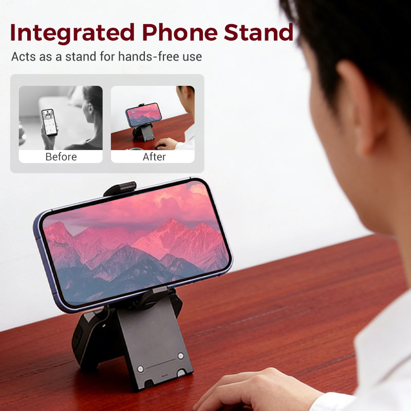 Bluetooth Remote Shutter Smartphone Grip – Steady Photo Capture