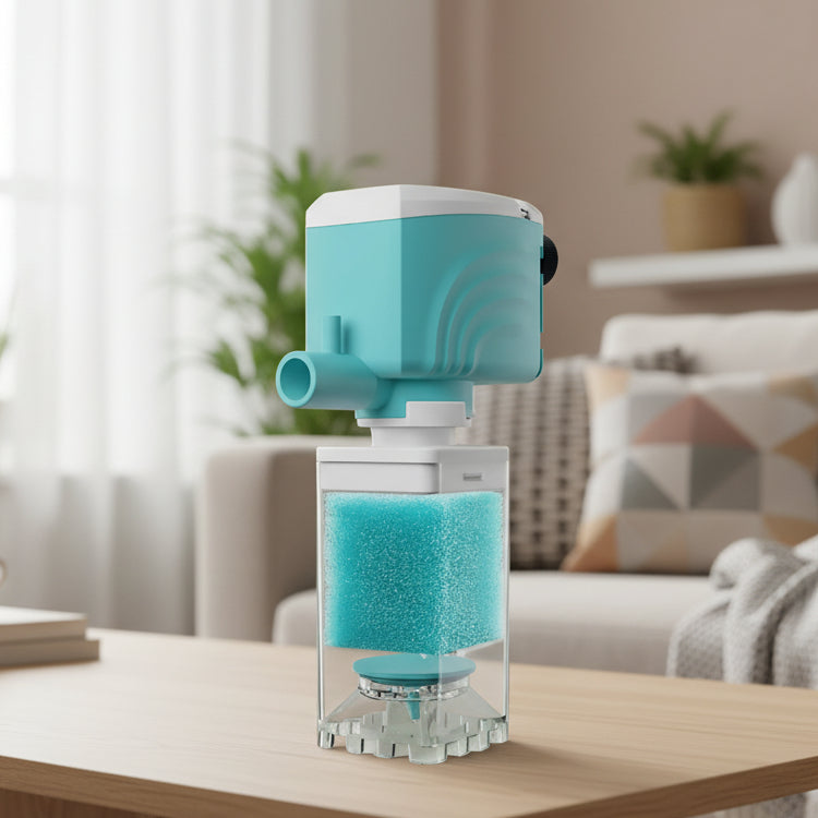 AquaClarity Elite 5-in-1 Filter System for Pristine Aquariums