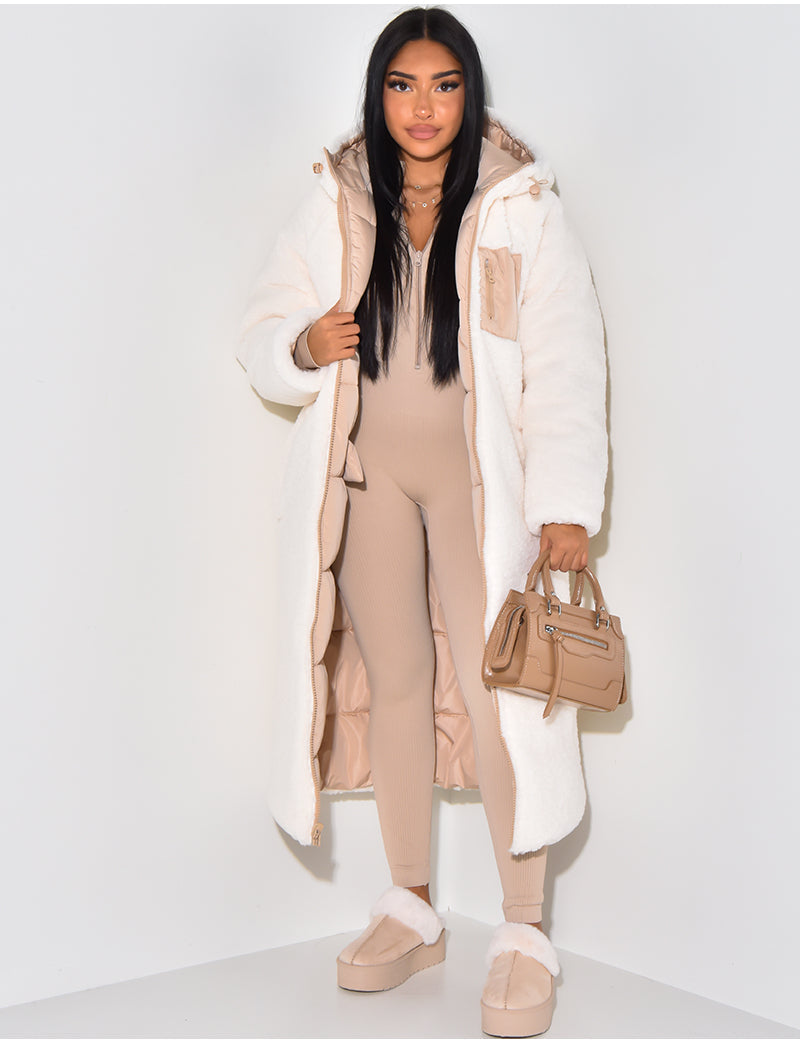 Reversible Fleece Jacket | Double-Layer Warmth | Cozy Everyday Comfort | Fabric