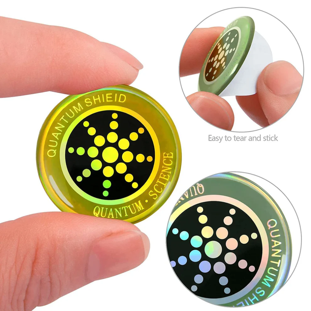 Everyday Use 6-Pack of EMF Protection Stickers for Devices and Phones