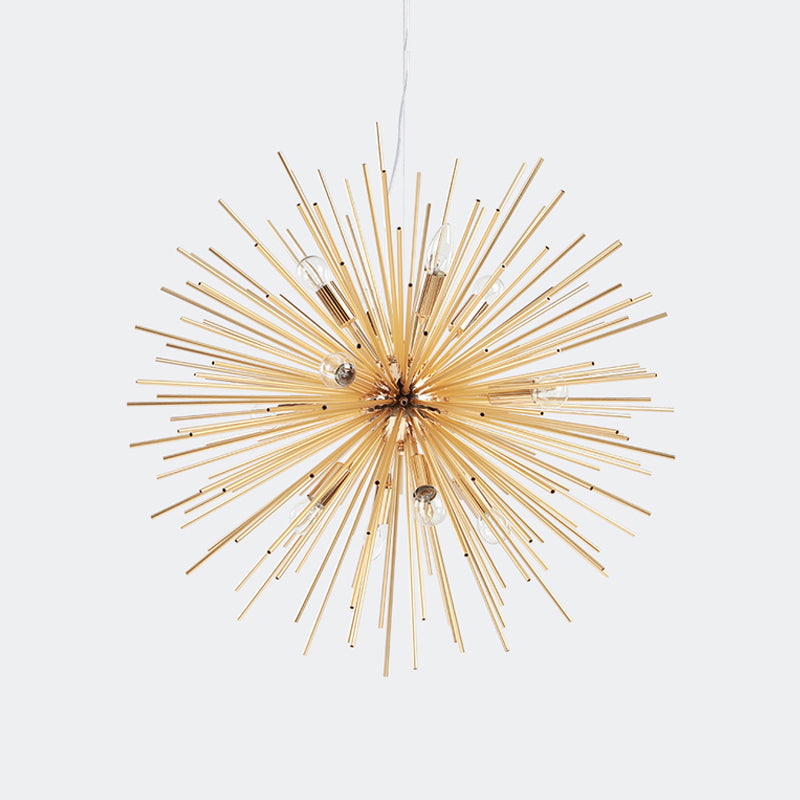 Taavita Metal Chandelier Pendant Light Modernism 20.5"/23"/25" Dia LED Gold Hanging Ceiling Light