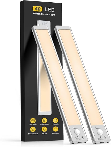 Cordless LED Motion-Activated Under-Cabinet Lights