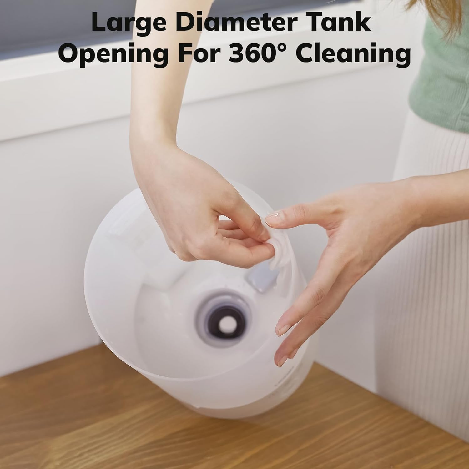 Ultrasonic Cool Mist Humidifier for Spacious Rooms