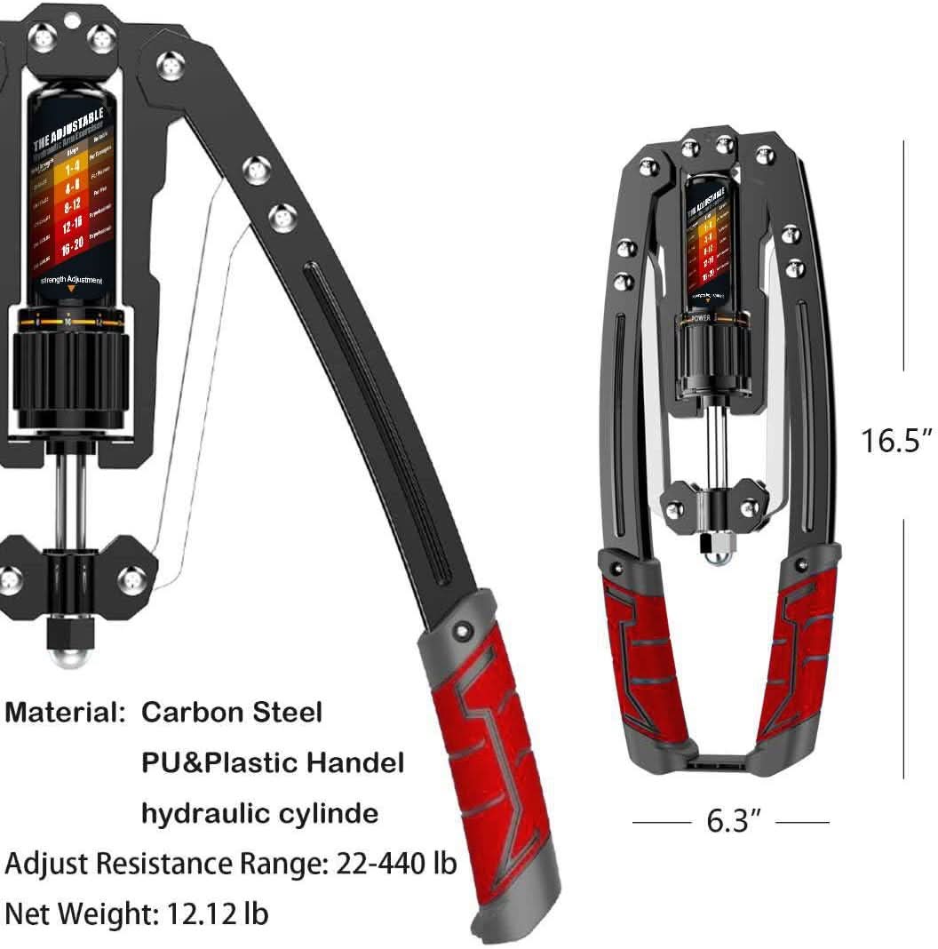 FlexLift Hydraulic Arm Trainer for Ultimate Upper Body Conditioning