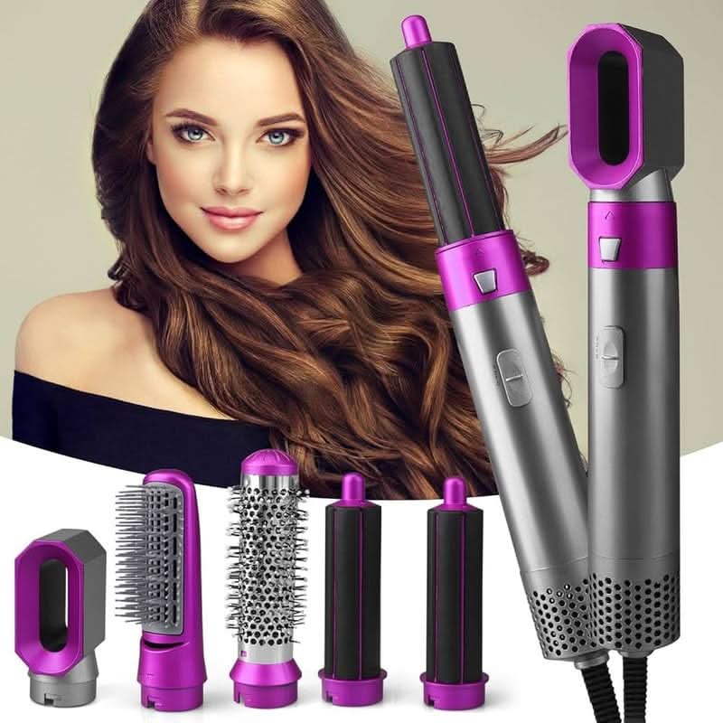 VivaStyle 5-in-1 Hair Dryer and Styler for Effortless Beauty