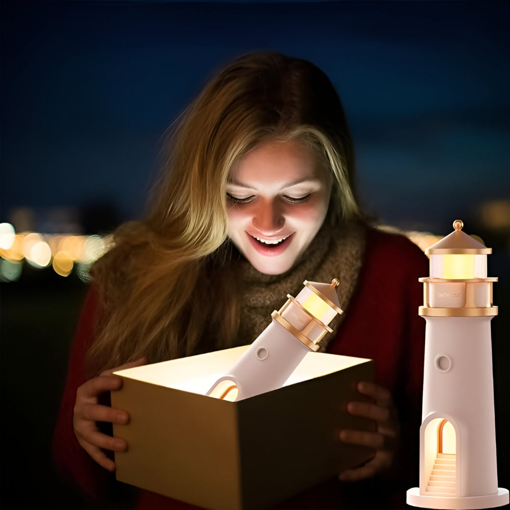 Coastal Dream LED Projector Night Light for Tranquil Spaces