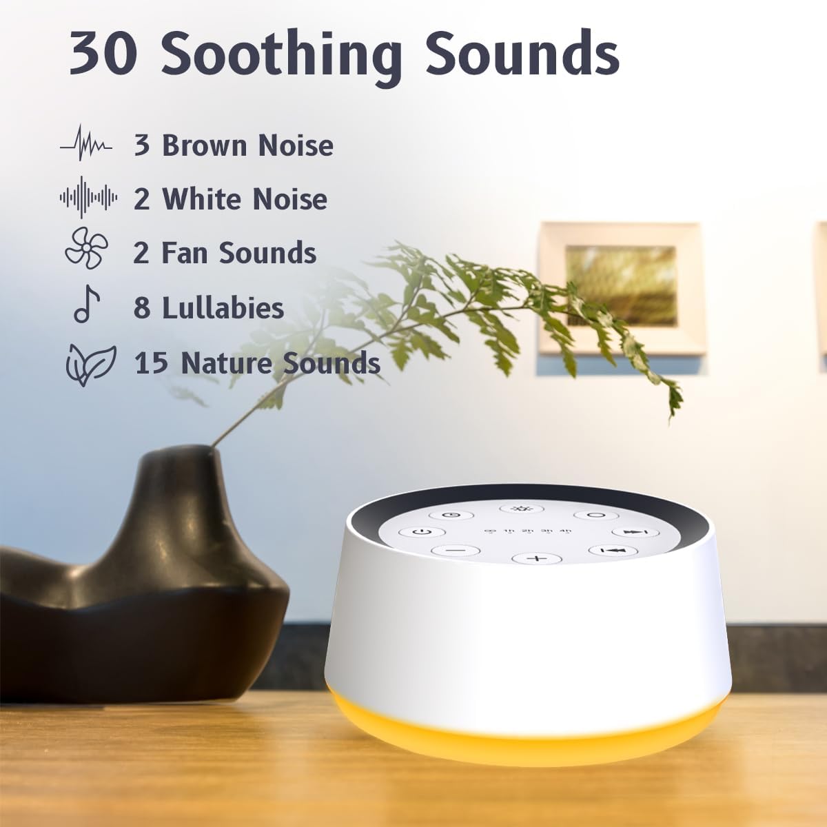 White Noise Machine for Infants – Soothing Sounds for Sleep
