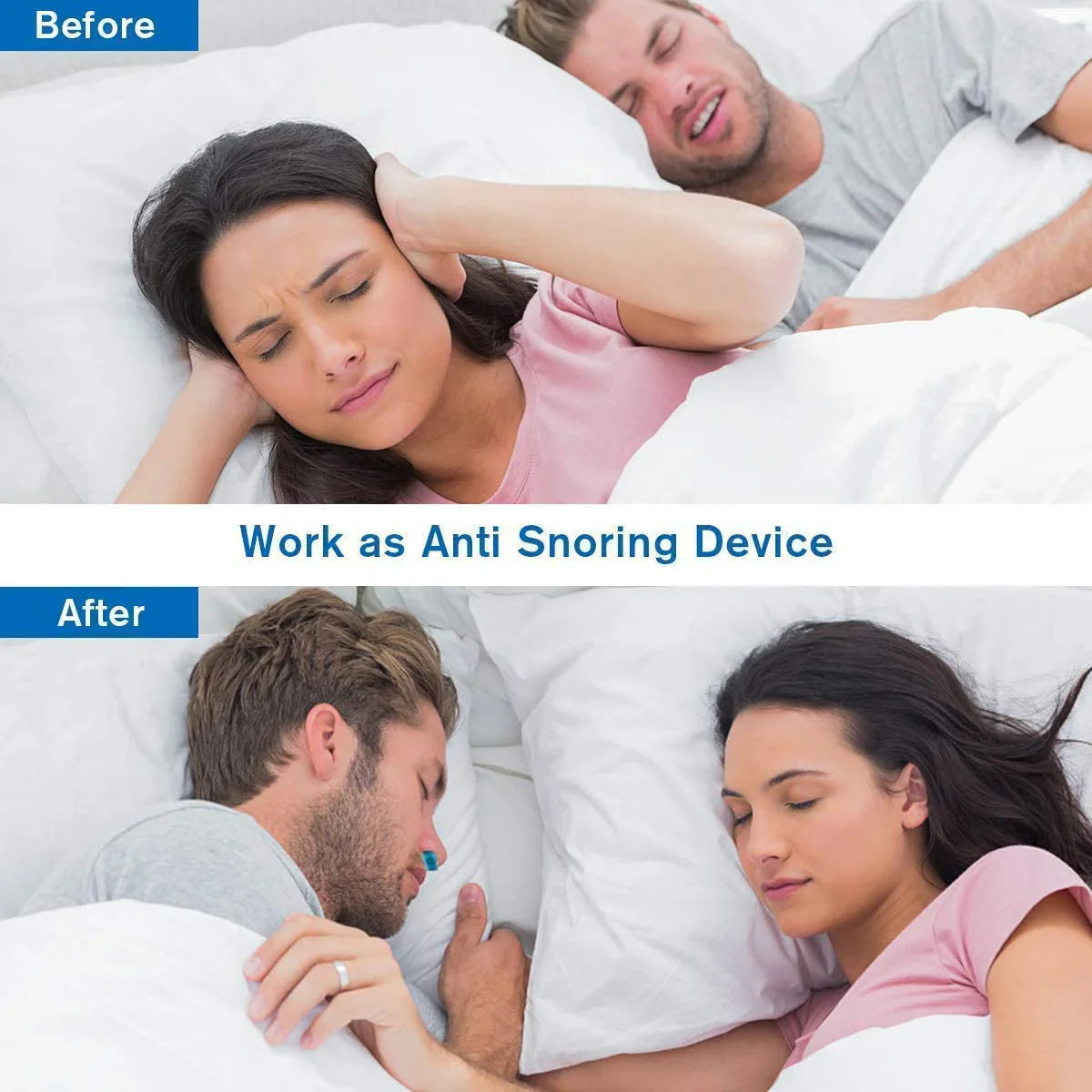 Compact Sleep Solution for Snoring Relief