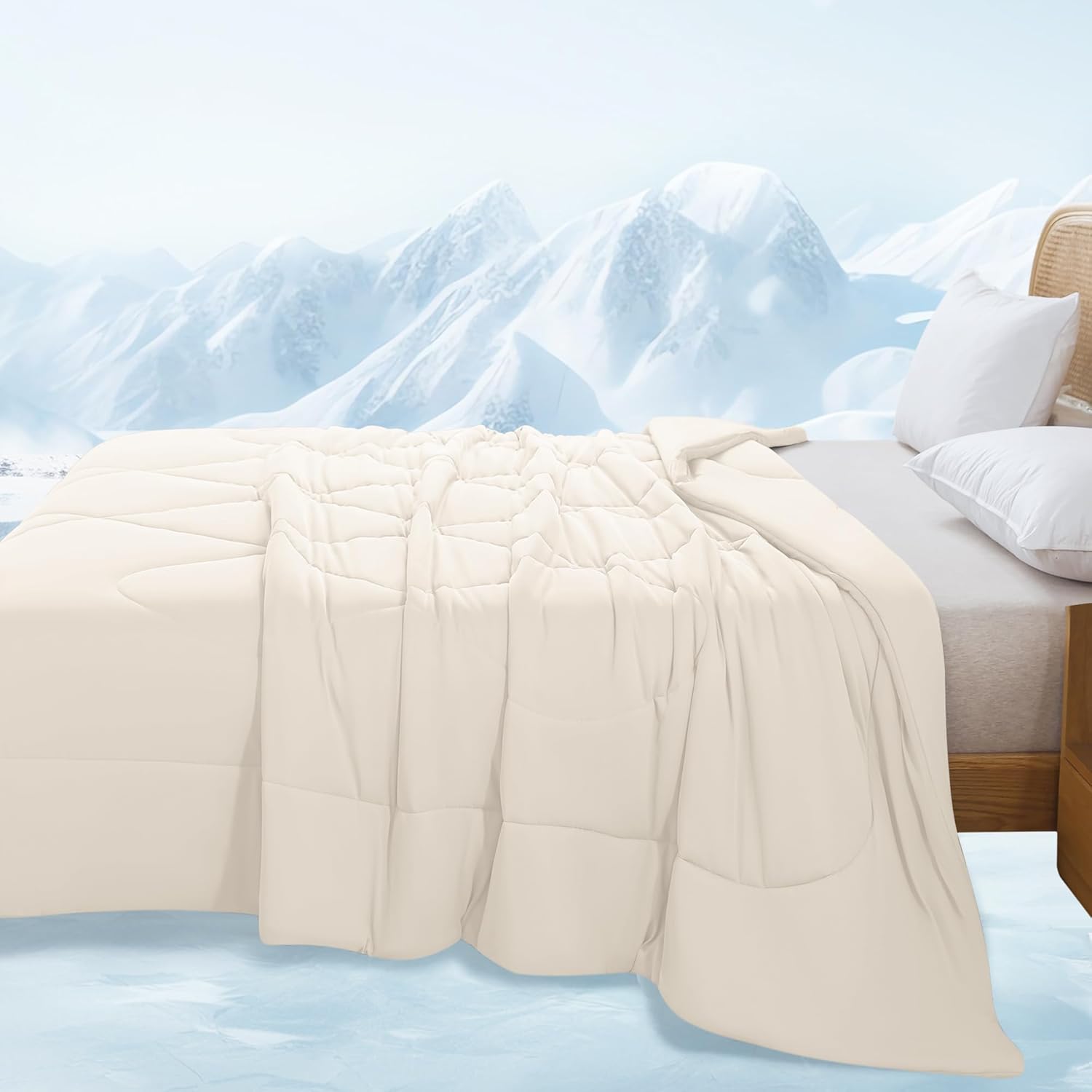 Cooling Blanket for Hot Sleepers – Double-Sided Soft and Breathable Design