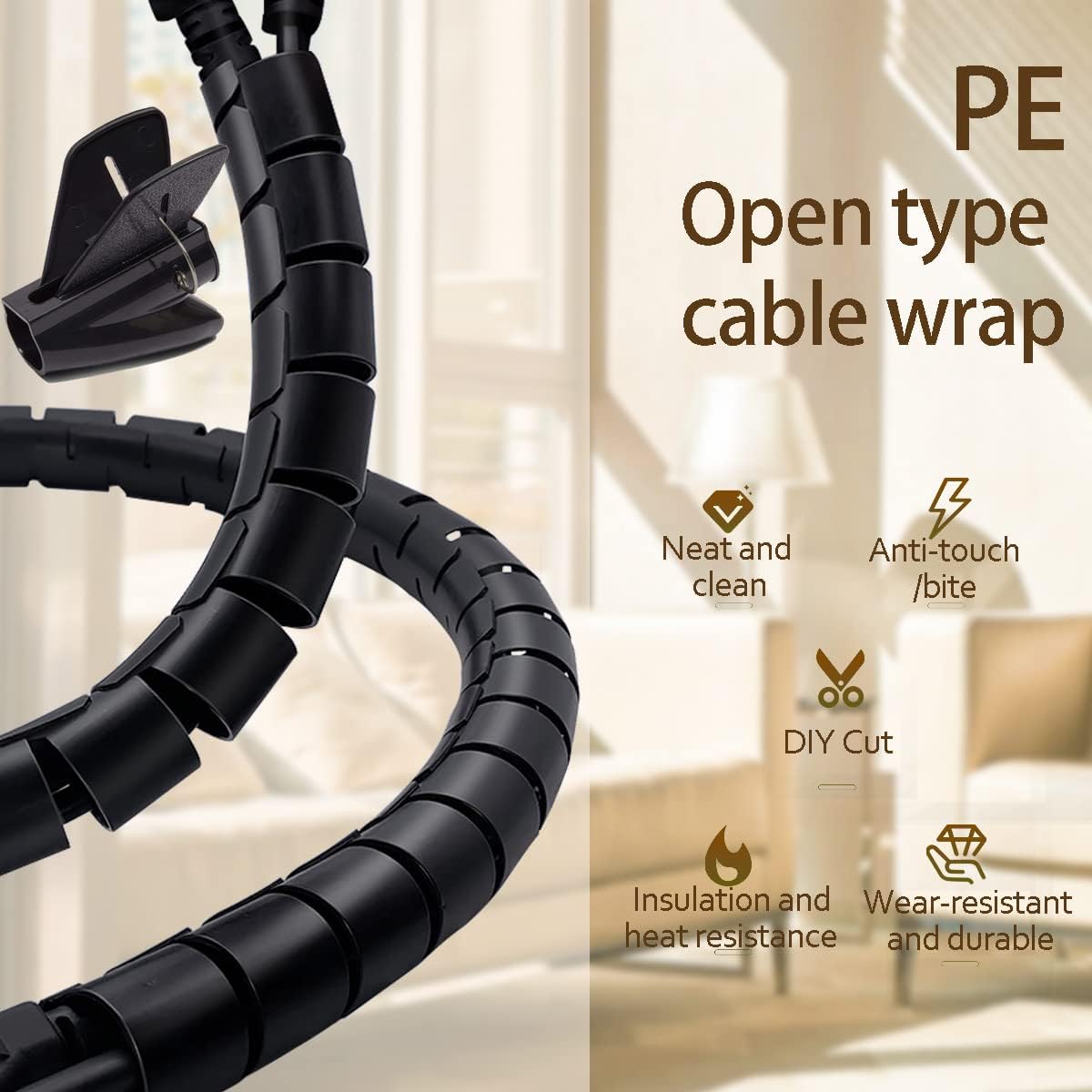 Desk Cable Management Solution