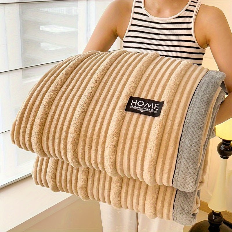 Fleece Blanket | Lightweight | Cozy Warmth All Seasons | Polyester