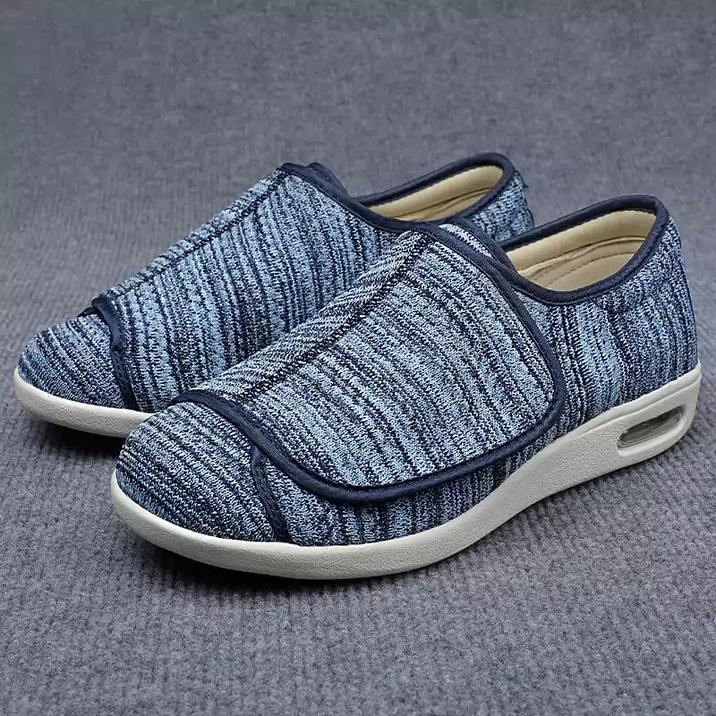 Orthopedic Slip-On Shoes | Hook-and-Loop Closure | Cushioned Support & Stability | Comfortable Fit