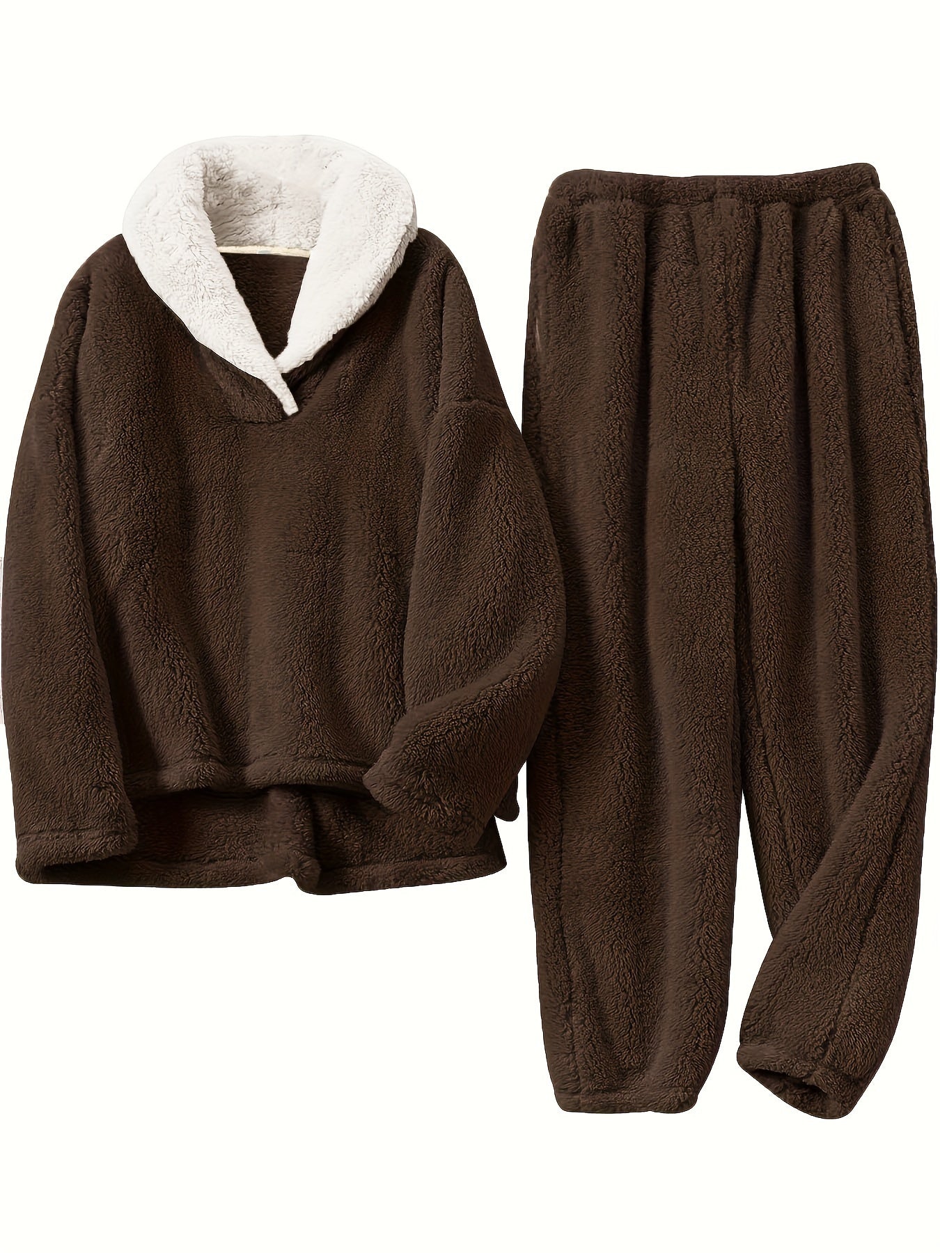 Thermal Pajama Set | Soft & Warm | Cozy Fall Winter Comfort | Polyester